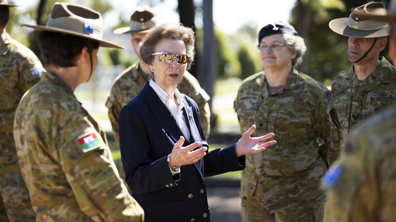 Princess Anne in Australia