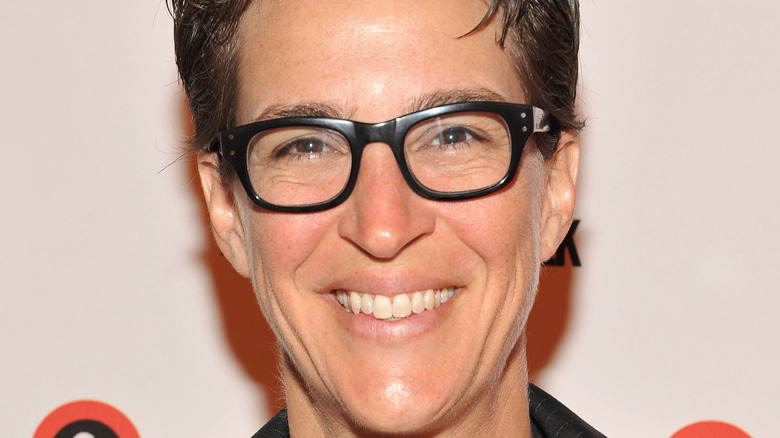 Rachel Maddow posing