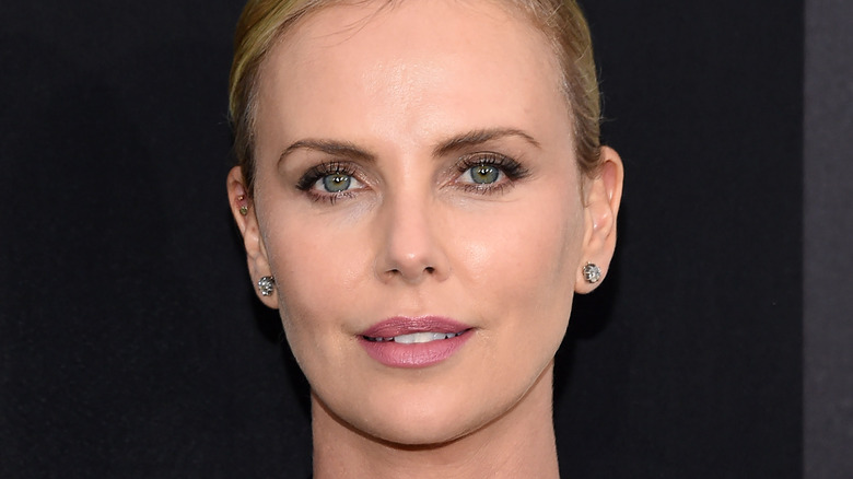 Charlize Theron on the red carpet 