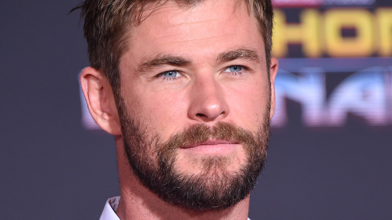 Chris Hemsworth at premiere 