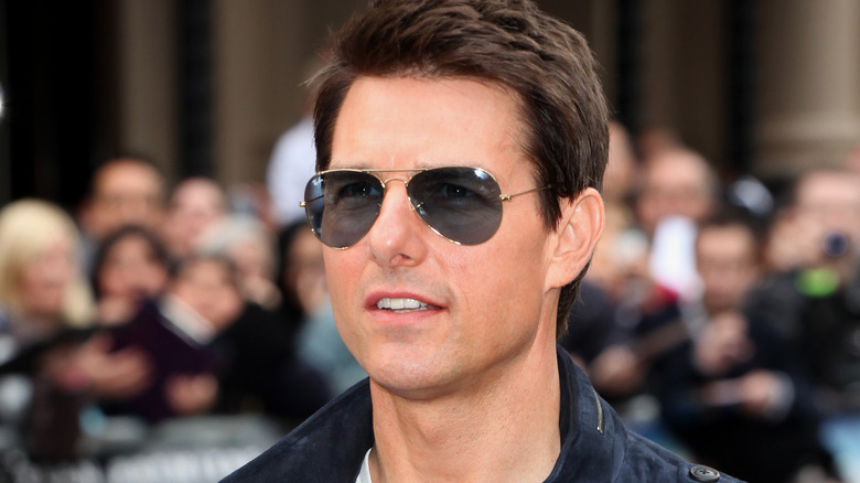 Tom Cruise on the red carpet 