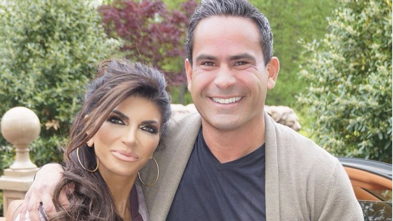 Teresa Giudice, Luis Ruelas smiling