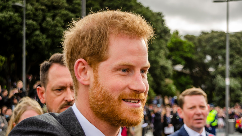 Prince Harry smiling 