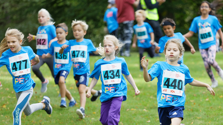 Princess Estelle running