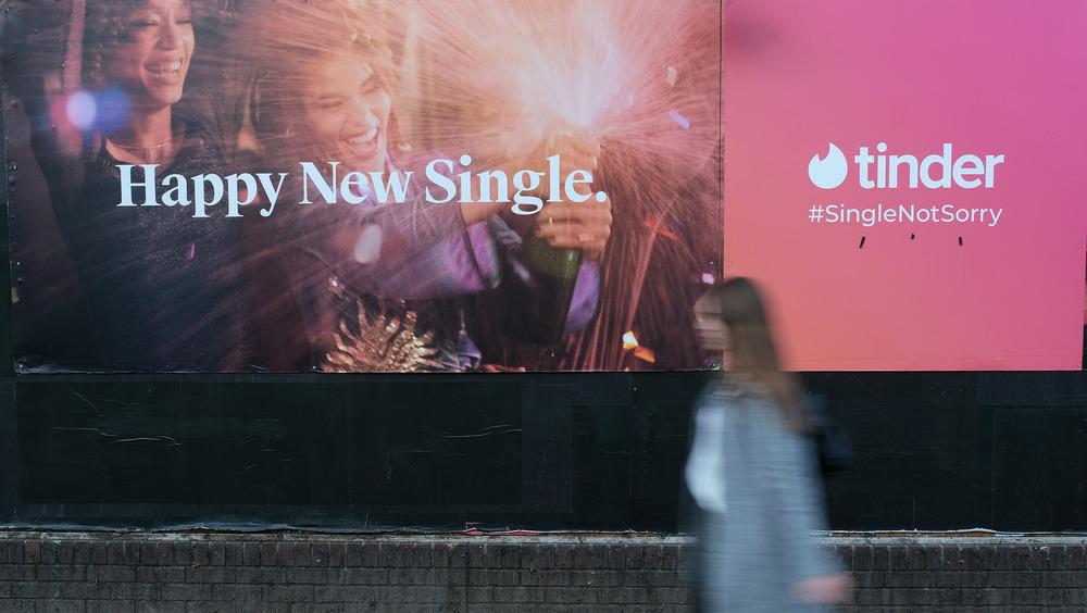 Tinder billboard