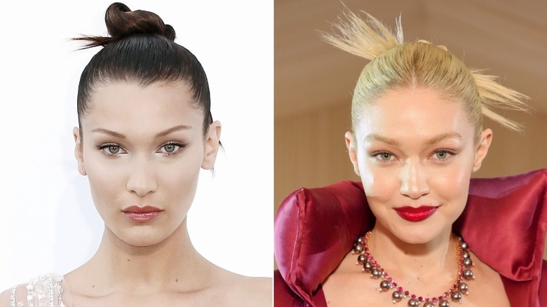 Bella Hadid at Cannes Film Festival/ Gigi Hadid at Met Gala