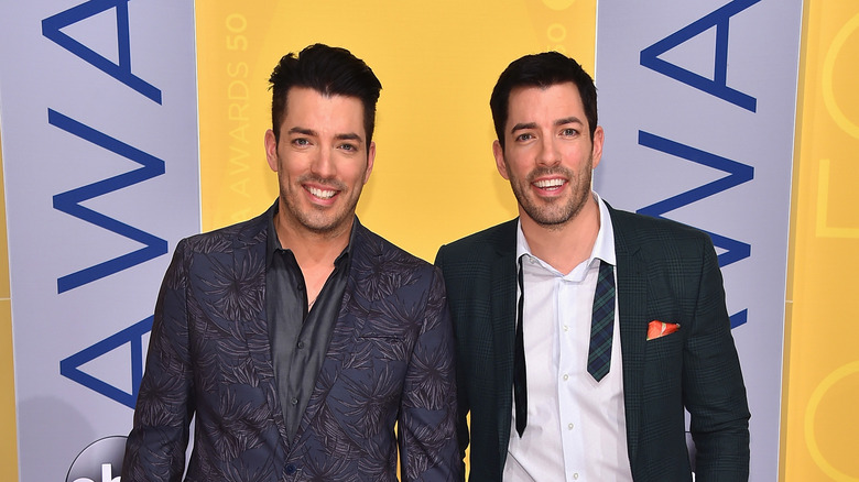 The Property Brothers at an event