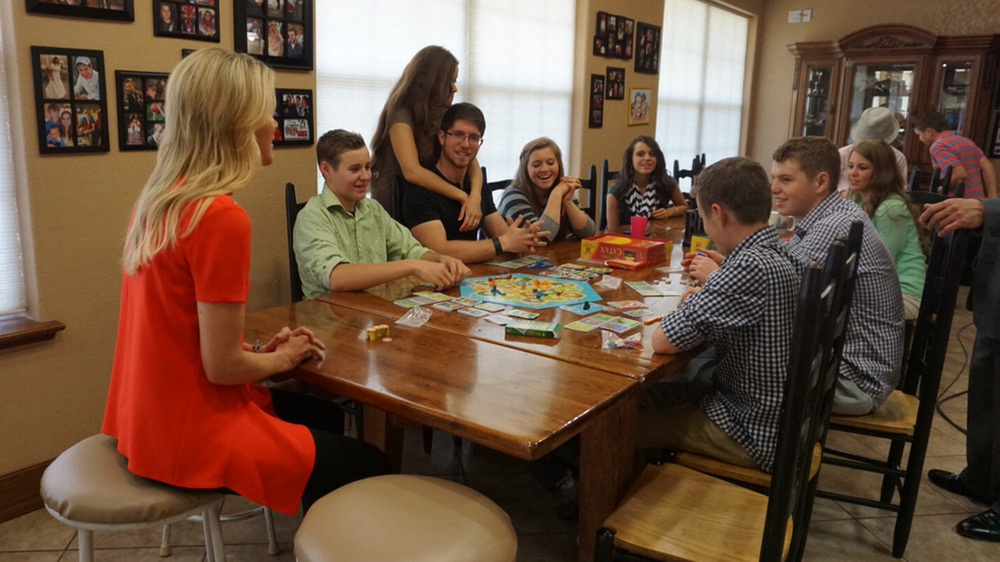 Duggar family playing games