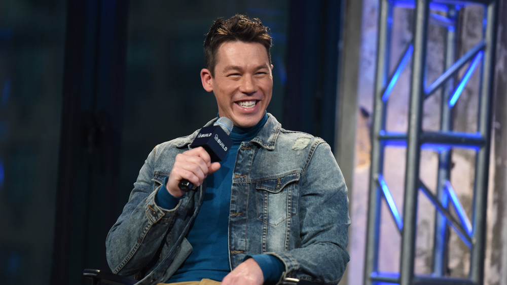 David Bromstad smiling in jean jacket