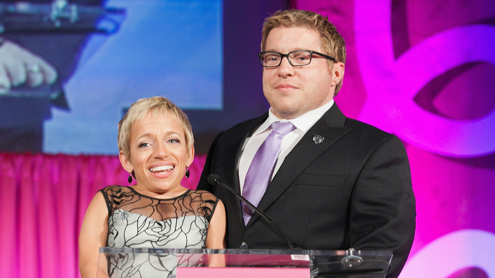 Jen Arnold and Bill Klein at event