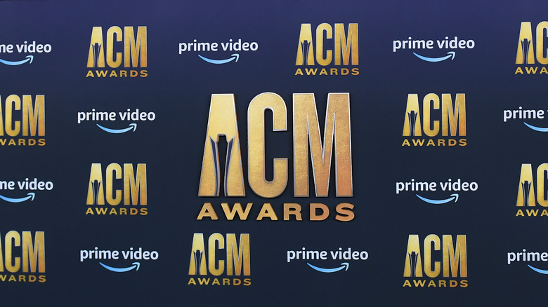 ACM Awards and Prime Video backdrop 