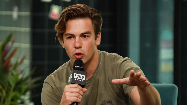 YouTuber Cody Ko talking into a mic 