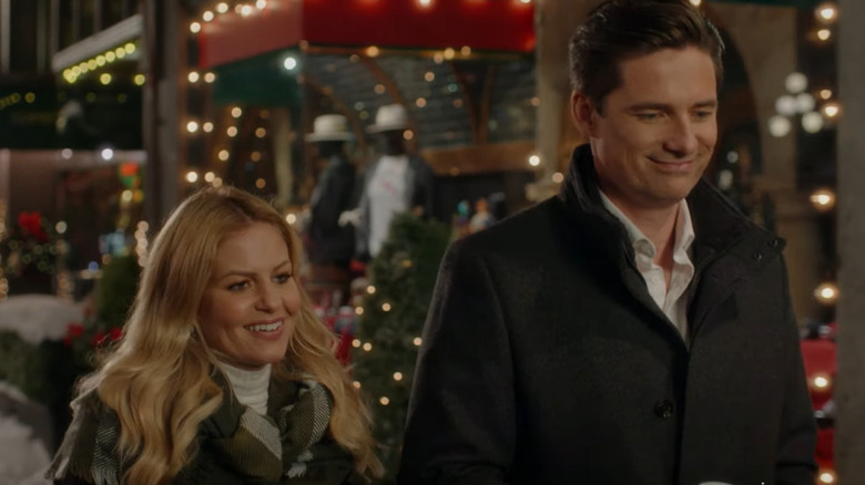 Candace Cameron Bure and Warren Christie star in If I Only Had Christmas