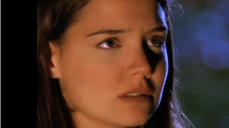 Katie Holmes as Joey Potter in Dawson's Creek