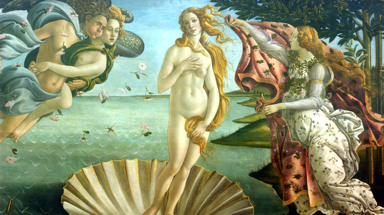 Sandro Botticelli's The Birth of Venus painting