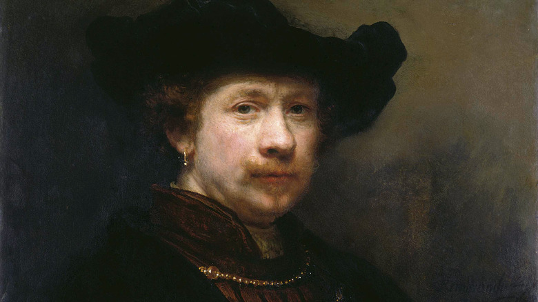 Self portrait of Rembrandt