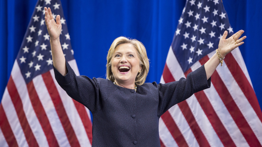 Hillary Clinton at the Democratic Party Convention in 2015