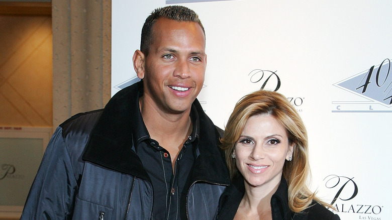 Alex Rodriguez and Cynthia Scurtis at event