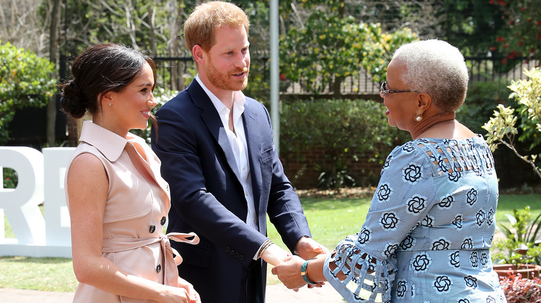 Prince Harry and Meghan Markle on royal visit to Africa