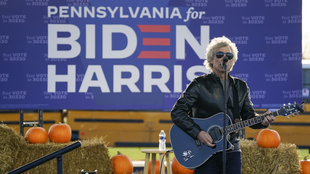 Jon Bon Jovi Biden event