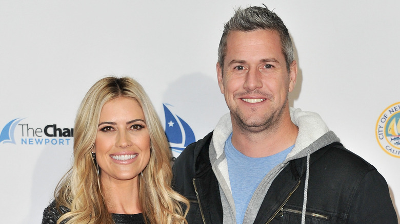 Christina Haack and Ant Anstead on December 18, 2019 in Newport Beach