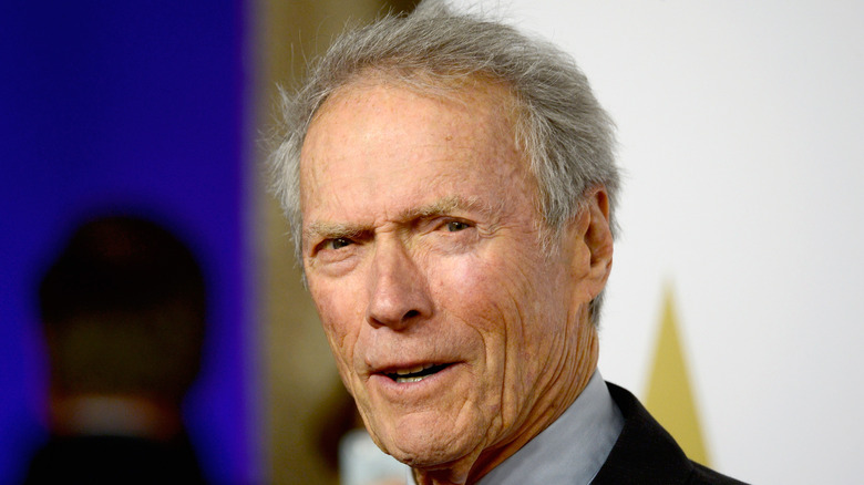 Clint Eastwood on the red carpet 