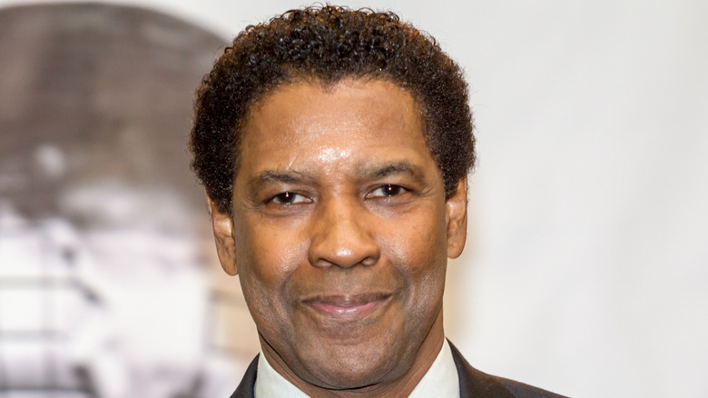 Denzel Washington smiling