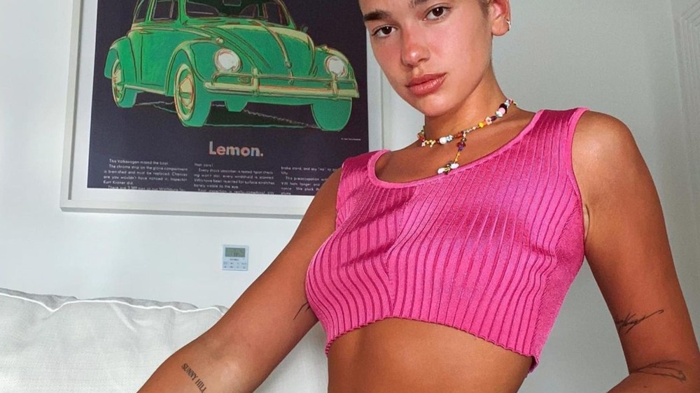 Dua Lipa's Sunny Hill tattoo