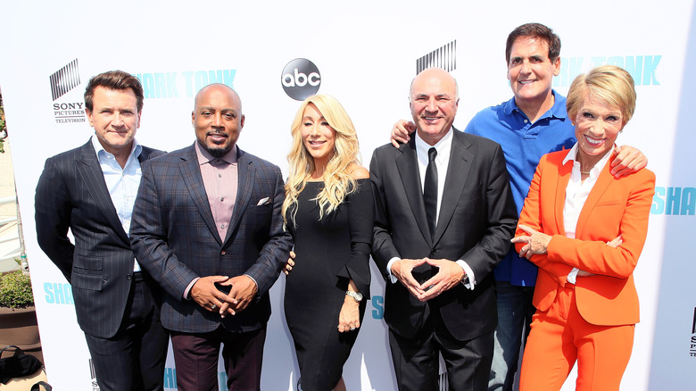 "Shark Tank" cast at event