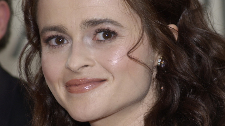 Helena Bonham Carter smiling