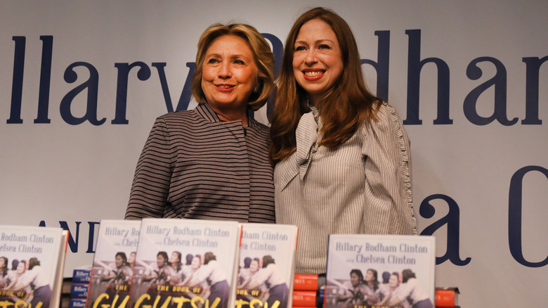 Hillary and Chelsea Clinton