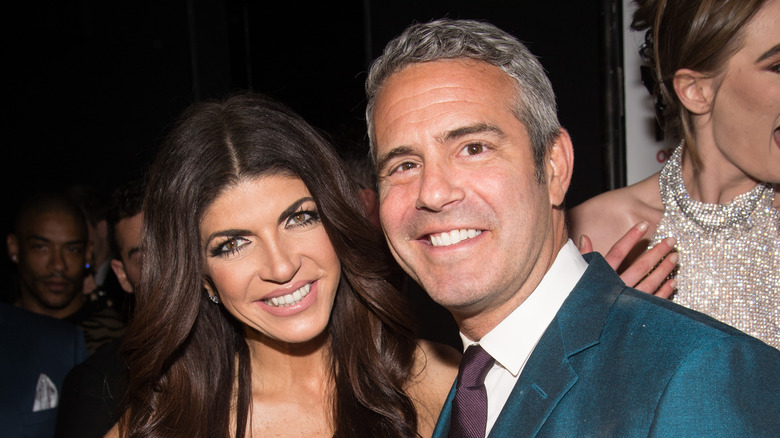 Andy Cohen and Teresa Giudice, Real Housewives of NYC