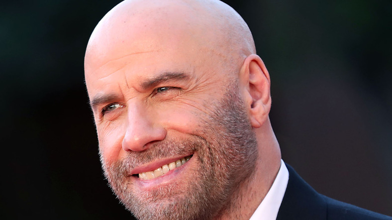 John Travolta smiling