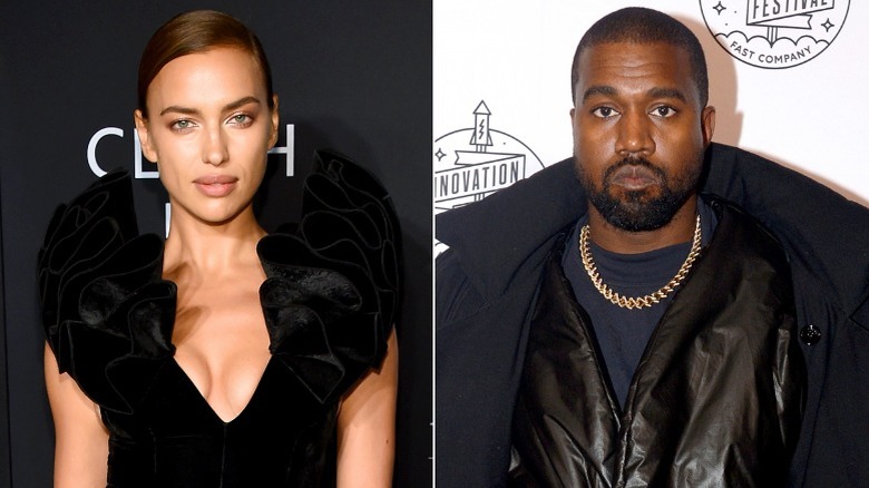 Irina Shayk and Kanye West