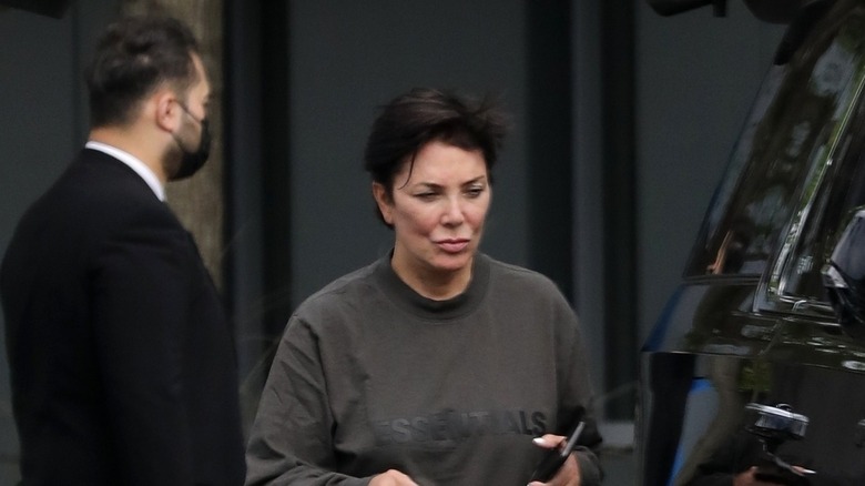 Kris Jenner without makeup