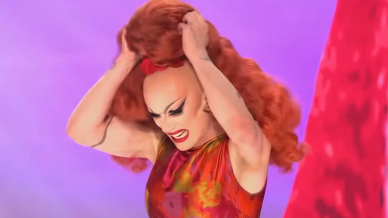 Sasha Velour Season 9 lip sync with rose petals