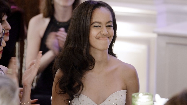 Malia Obama in 2016