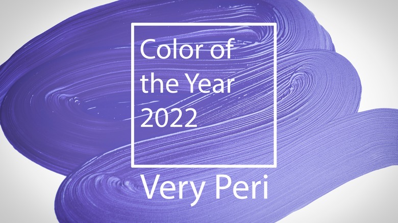 Color swatch of Pantone's 2022 Color of the Year -- Very Peri