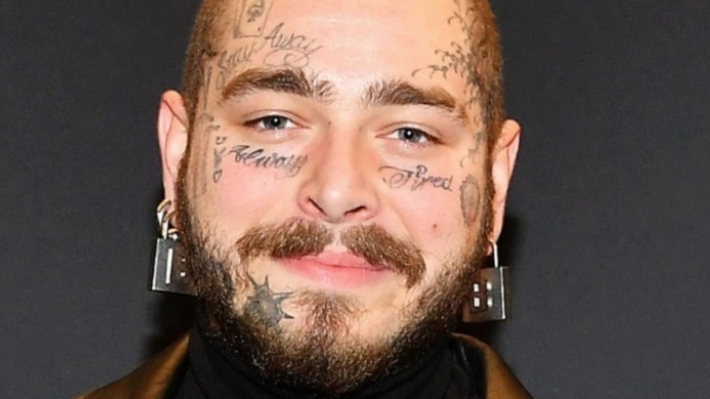 Post Malone Admits His Face Tattoos Come From A Place Of Insecurity   SPIN1038