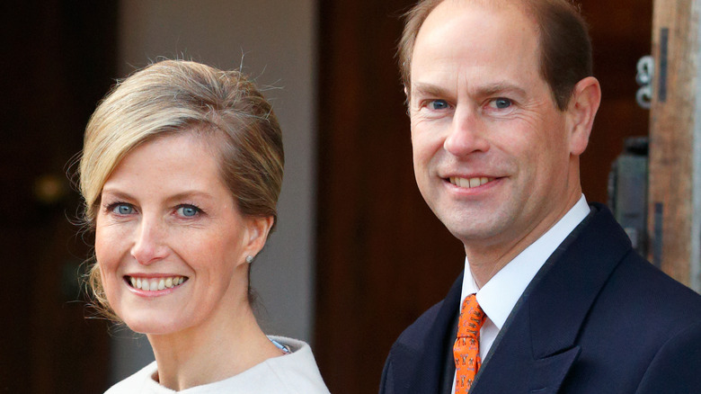 Prince Edward with wife Sophie