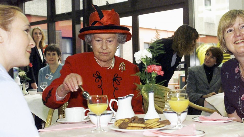 Queen Elizabeth tea