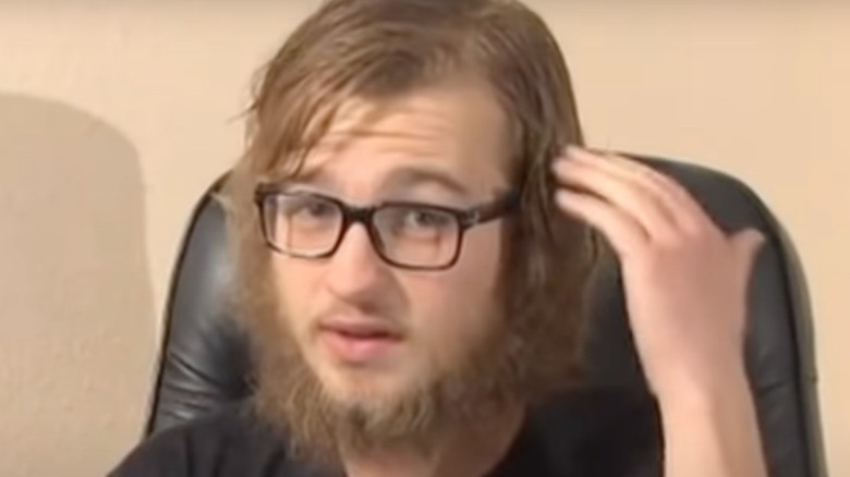 Angus T. Jones doing an interview