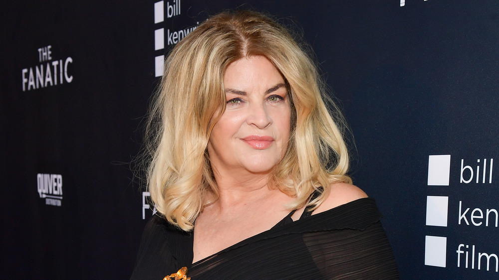 Kirstie Alley at a premier in 2019