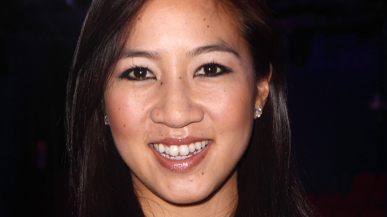 Michelle Kwan smiling