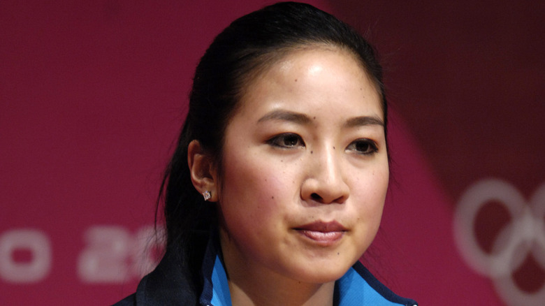 Michelle Kwan attending an event