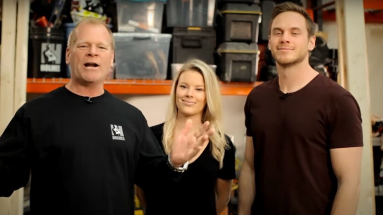 Mike Holmes Jr., Mike Holmes, Sherry Holmes