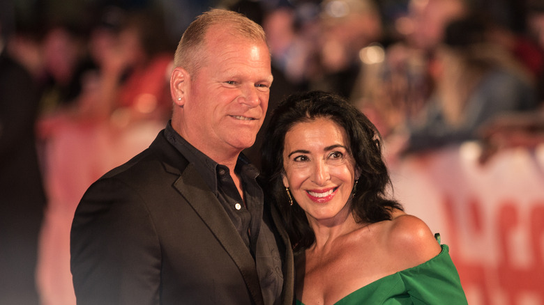Mike Holmes and his partner smiling
