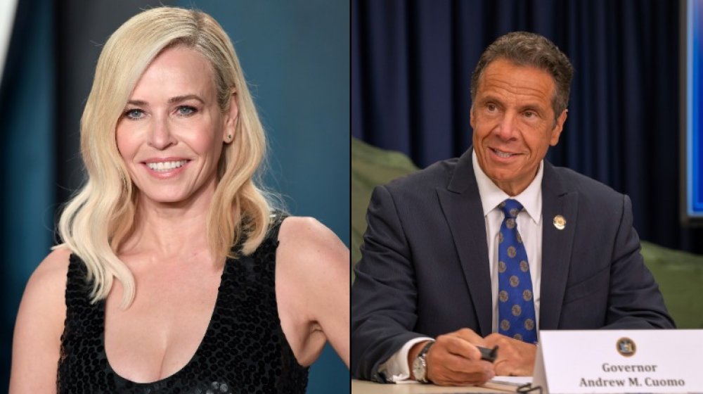 Chelsea Handler and Governor Cuomo