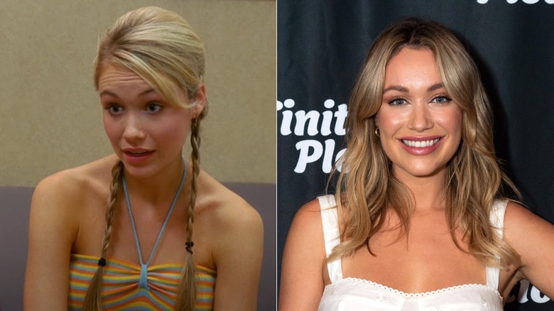 Katrina Bowden then and now