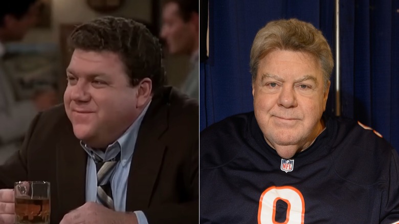 George Wendt then and now